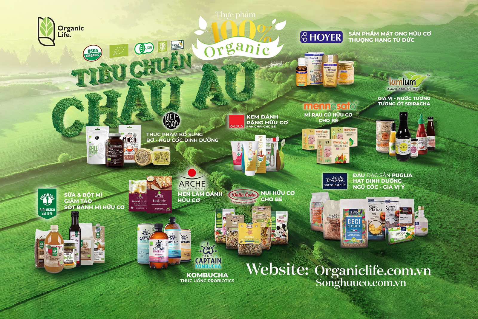 CÔNG TY TNHH TM DV XNK SỐNG HỮU CƠ