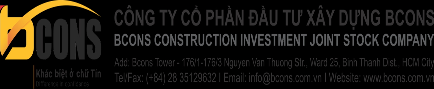 Công Ty Cổ Phần Đầu Tư Xây Dựng Bcons