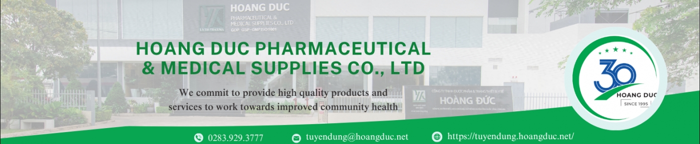 Hoang Duc Pharmaceutical & Medical Supplies co, Ltd.
