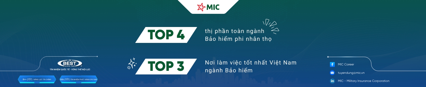 Tổng Công ty Cổ phần Bảo hiểm Quân đội (MIC)